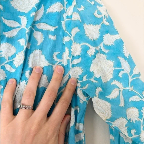 NWT Apsiga Billie Ornate Floral Maxi Dress - Picture 14 of 16